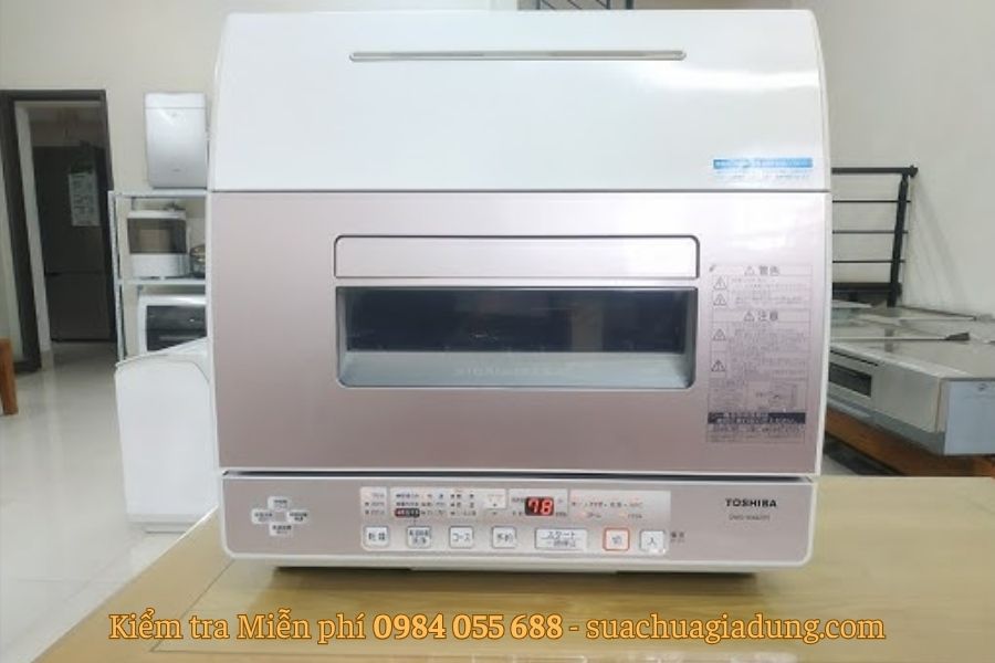 Các lỗi thường gặp ở máy rửa bát Toshiba