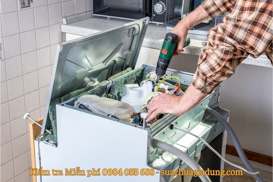 Sửa máy rửa bát tại nhà Hà Nội