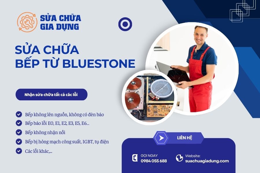 Sửa bếp từ Bluestone tại nhà Hà Nội
