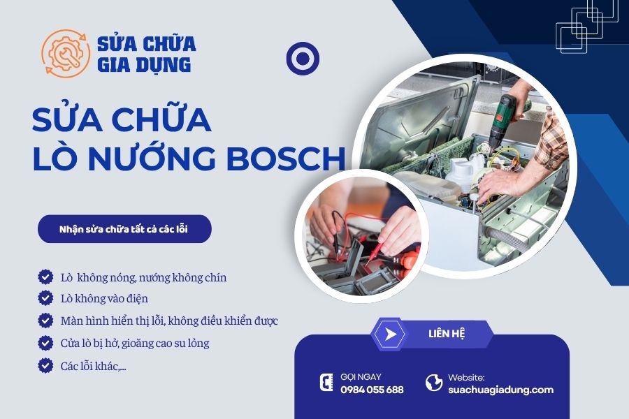 Sửa lò nướng Bosch tại Hà Nội