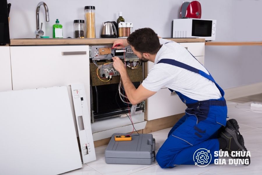 Một số lỗi thường gặp trên máy rửa bát Bosch